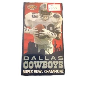 Sealed NFL Films Dallas Cowboys Super Bowl Champions 1995 VHS